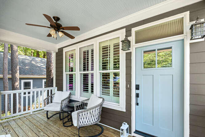 3012 Shenandoah Avenue Durham, NC 27704 - Photo 4 of 50 a view of living room and deck