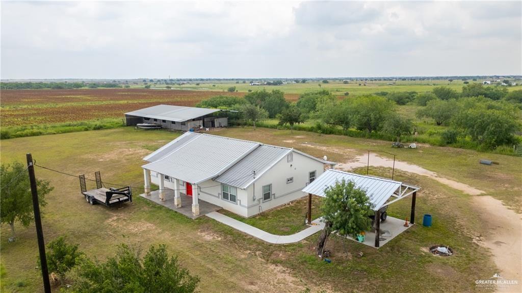 23208 Jesus Flores Road Edcouch, TX 78538 - Photo 2 of 13 an aerial view of a house with a garden space