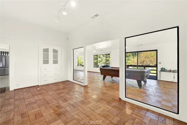 a view of a living room