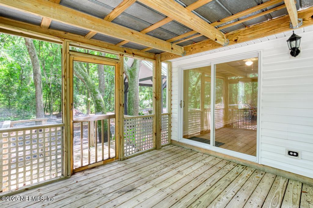 8223 Hardwood Landing Road St. Augustine, FL 32092 - Photo 32 of 36 Screened Porch 2