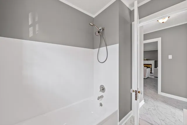 an empty room with window