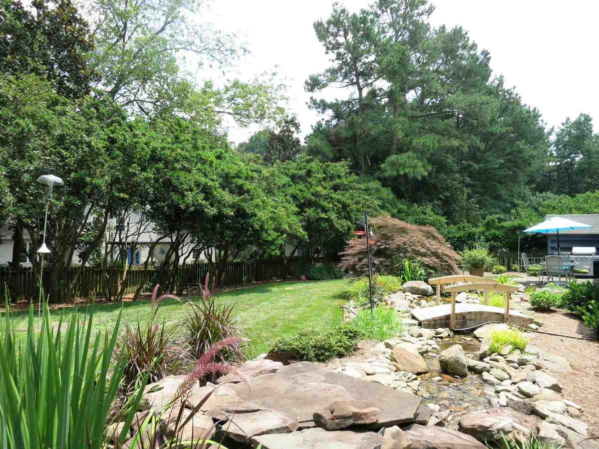 4716 Hiddenbrook Drive Raleigh, NC 27609 - Photo 23 of 25 Backyard