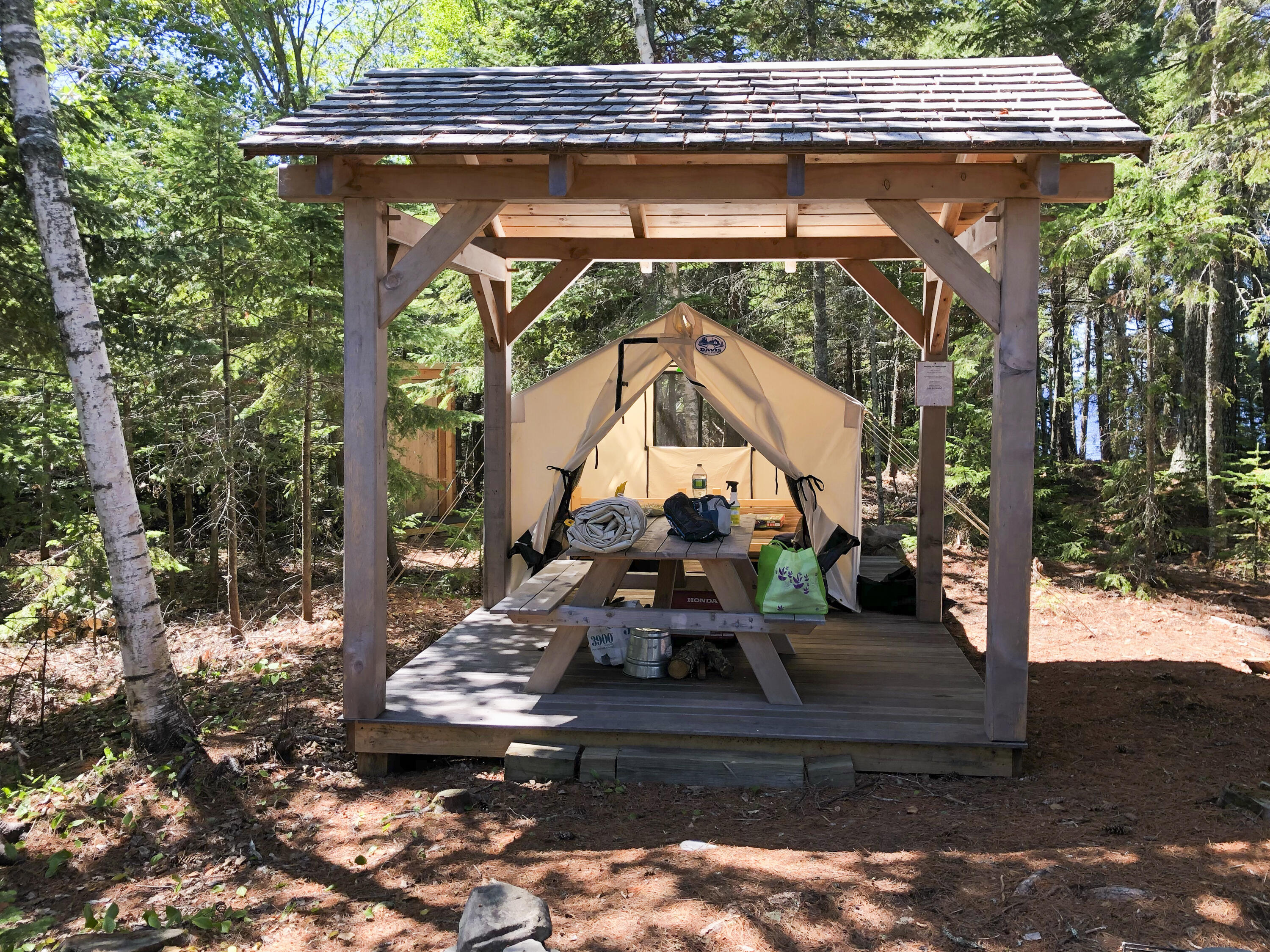 38 Longhouse Road Rockwood, ME 04478 - Photo 32 of 55 TentPlatform