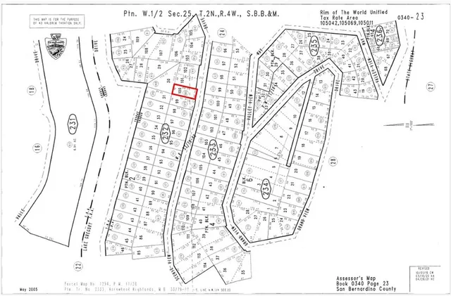 $17,500 | 0 Scenic View Drive, Crestline, CA 92325