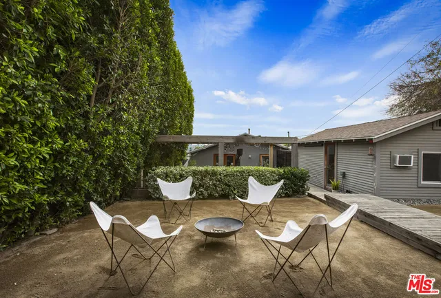a view of a window in a building