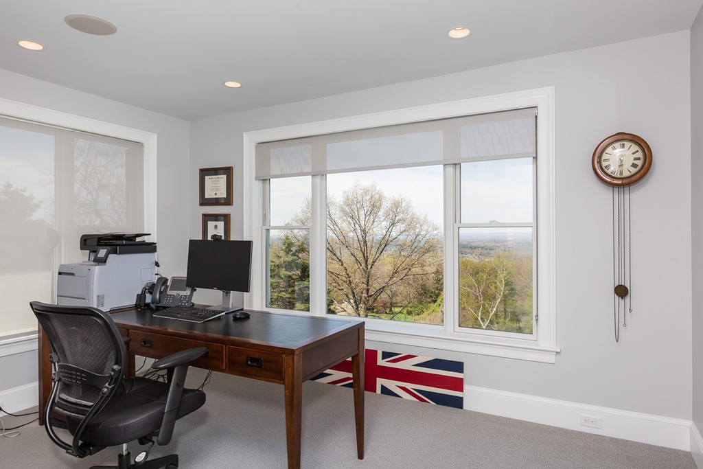 821 Ridge Road Wilbraham, MA 01095 - Photo 28 of 30 a view of a workspace with furniture and a window