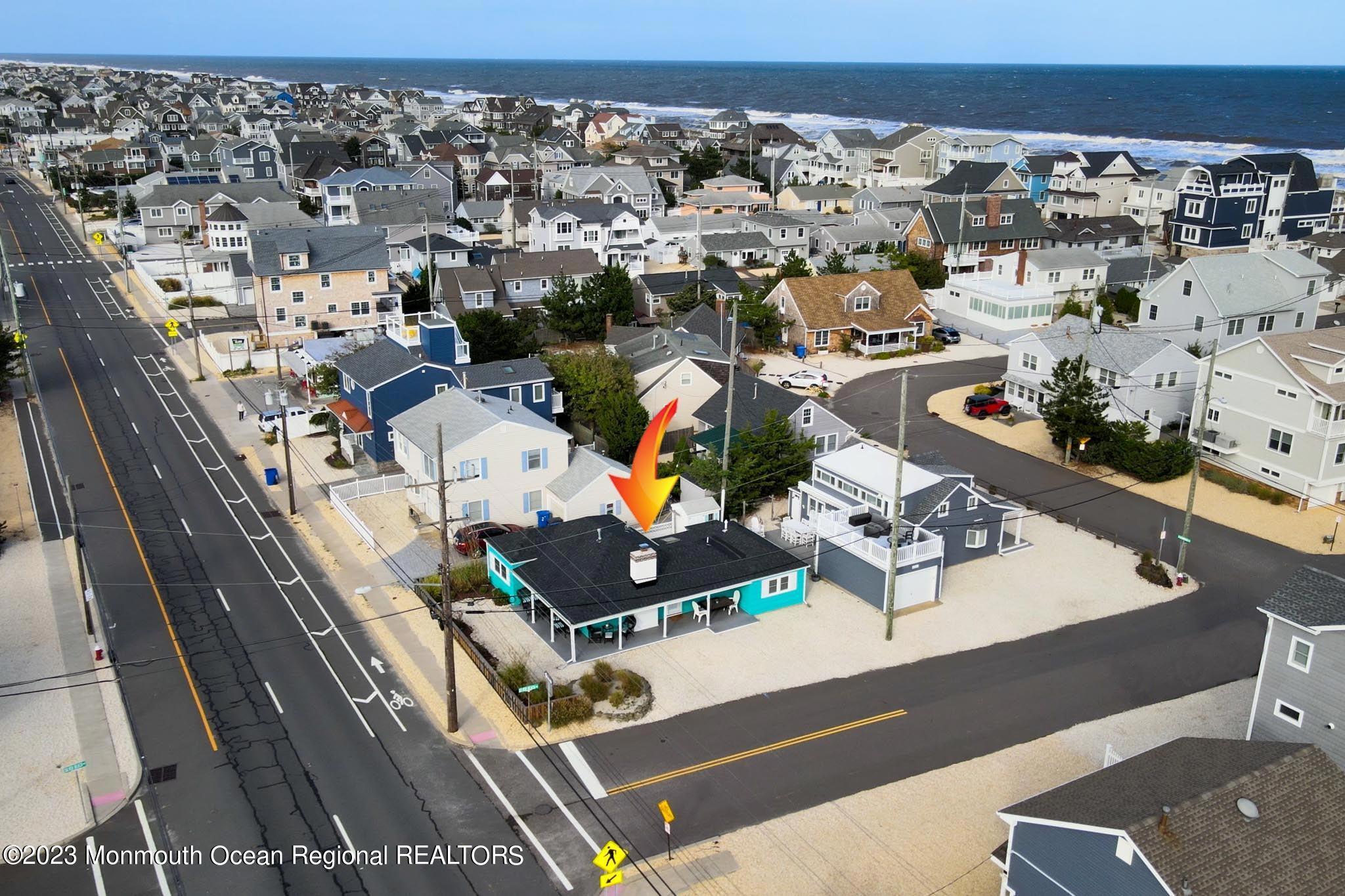54 Silver Beach Road Lavallette, NJ 08735 - Photo 3 of 49 an aerial view of a house