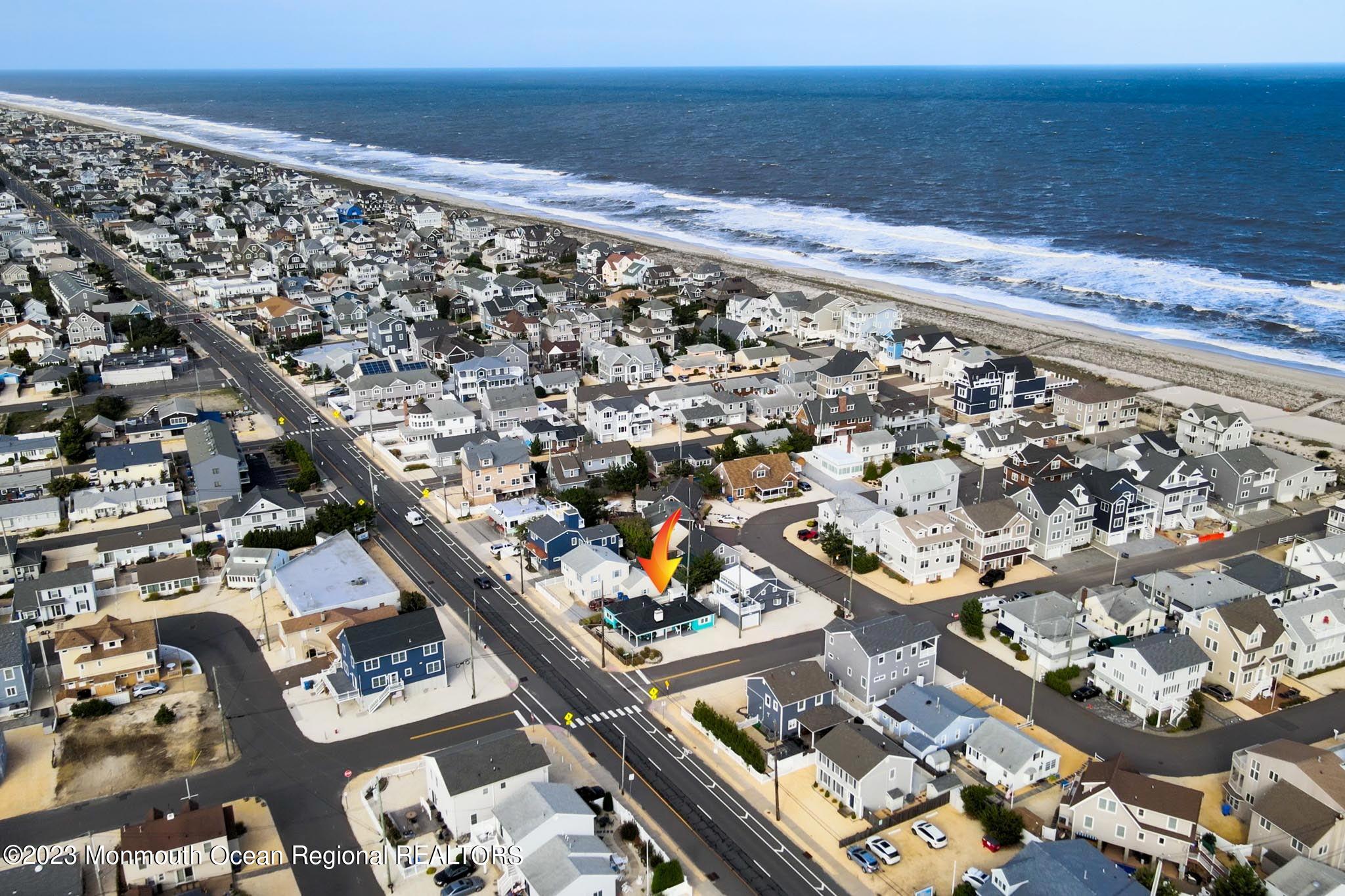 54 Silver Beach Road Lavallette, NJ 08735 - Photo 6 of 49 an aerial view of a city