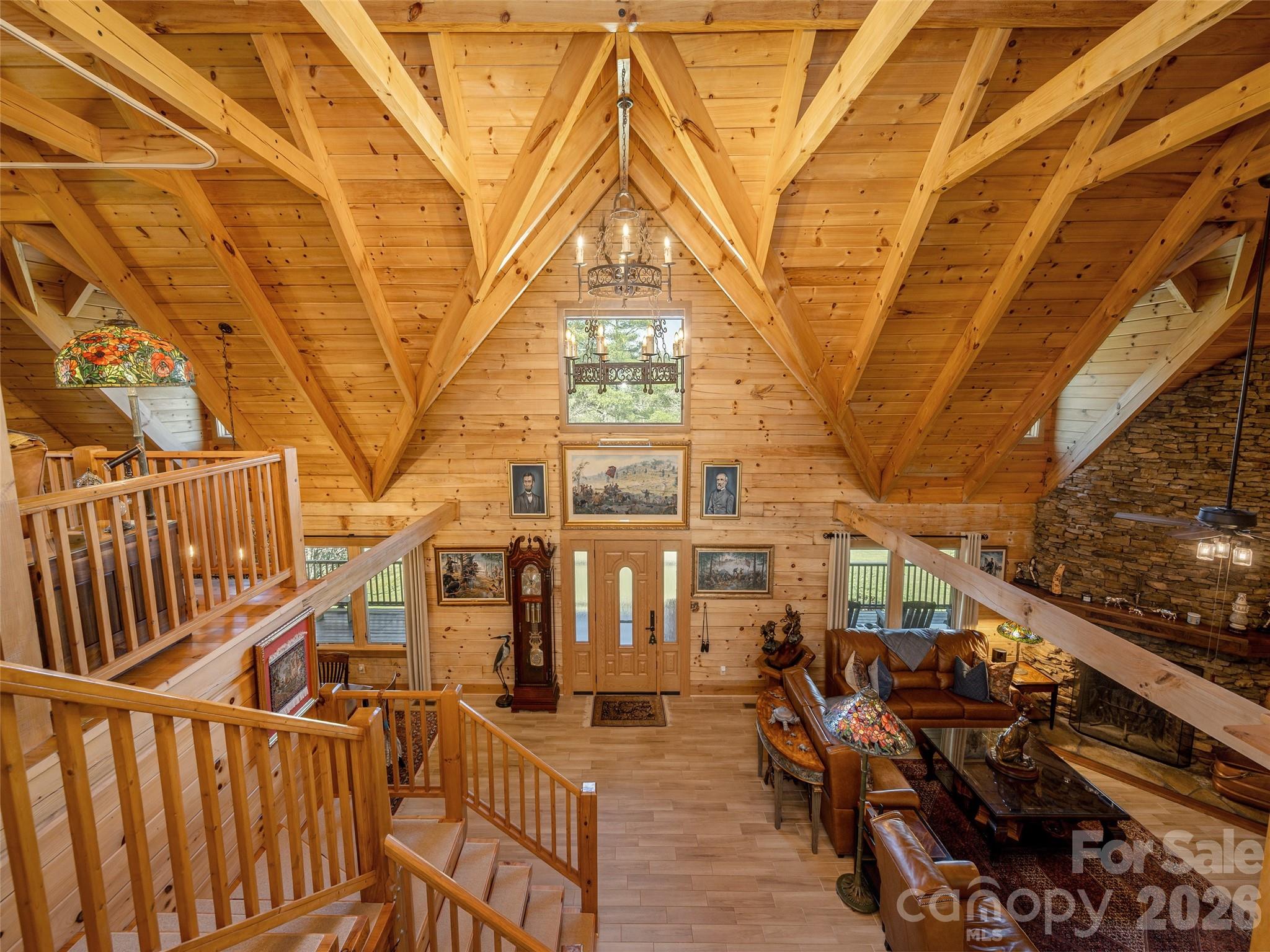 622 Oleta Road Hendersonville, NC 28792 - Photo 28 of 48 a view of a brick house with many windows