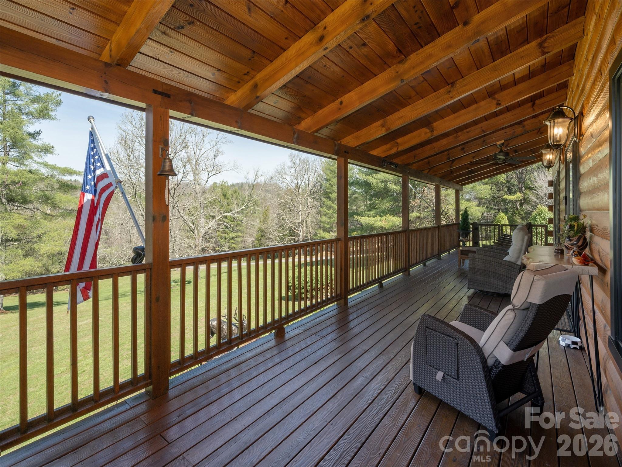 622 Oleta Road Hendersonville, NC 28792 - Photo 4 of 48 a view of porch with seating space