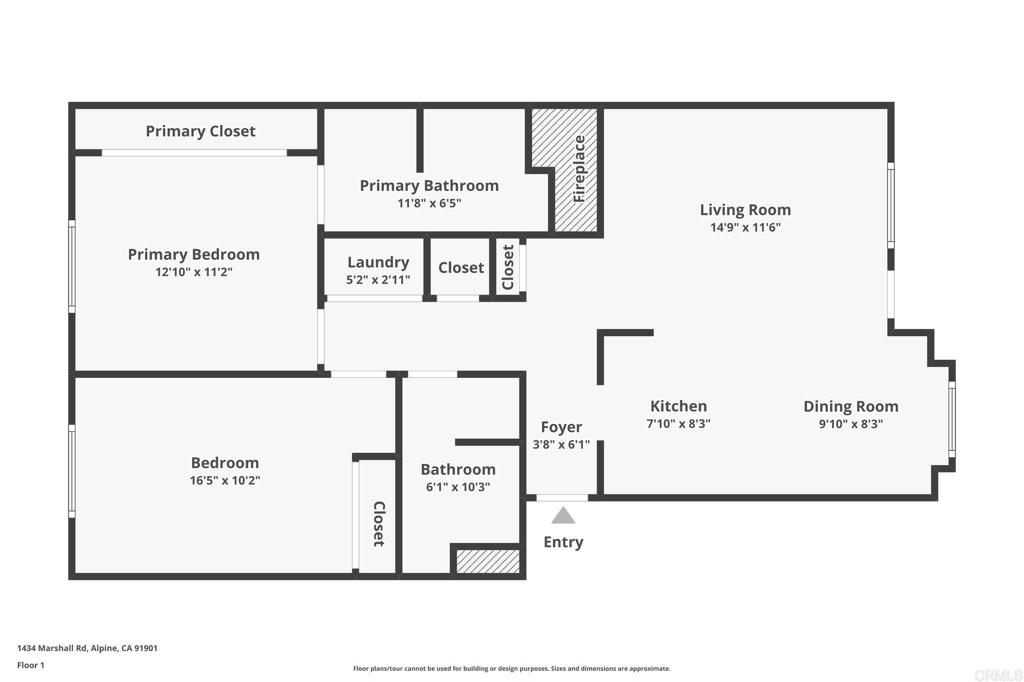 1434 Marshall Road, Unit 23 Alpine, CA 91901 - Photo 28 of 28 Floor Plan