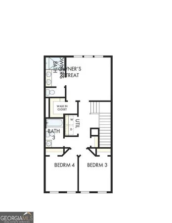 a picture of a floor plan