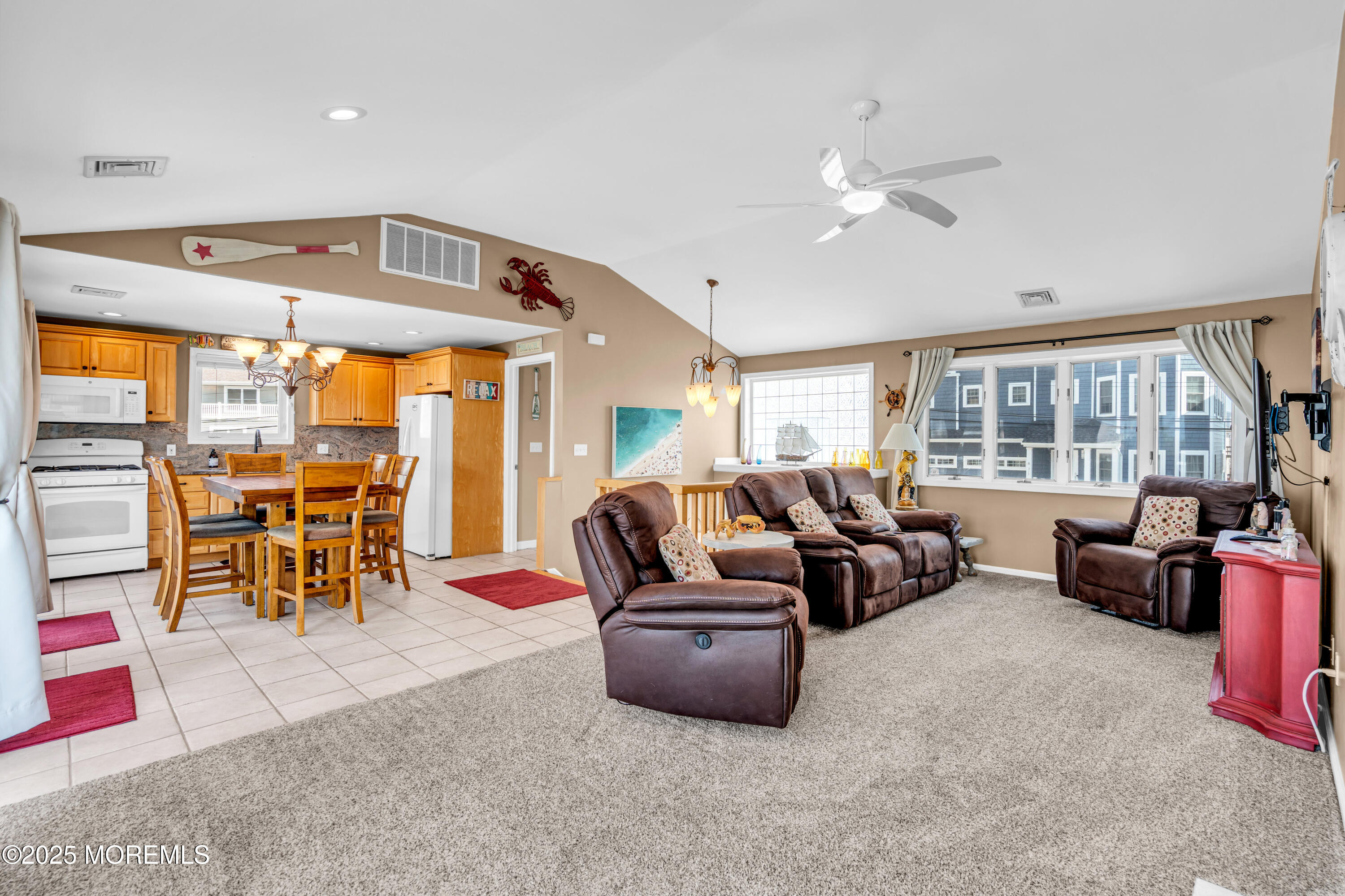 316 Ormond Drive Lavallette, NJ 08735 - Photo 11 of 29 a living room with furniture and a large window