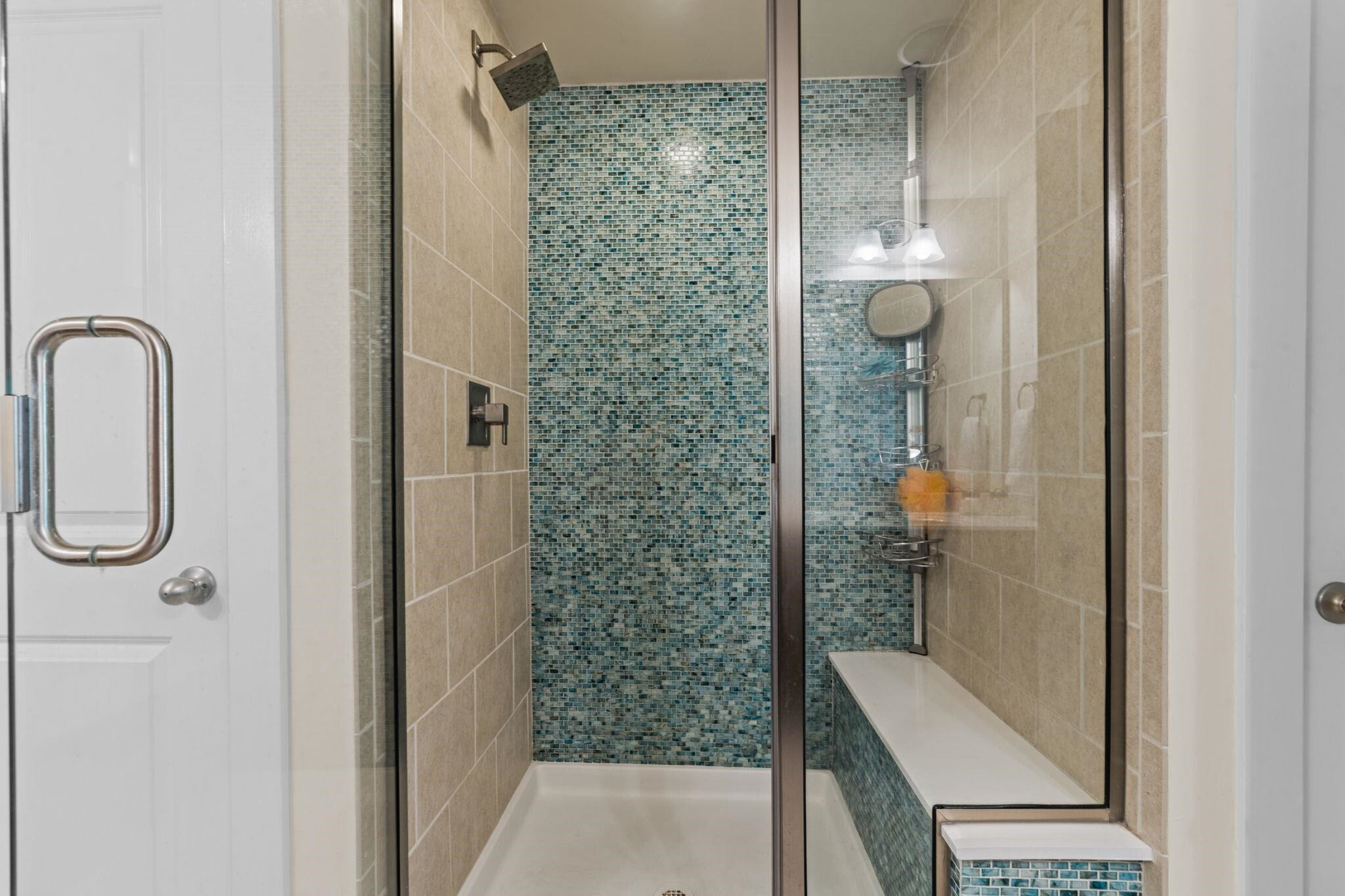 9304 Sevillanos Walk Raleigh, NC 27617 - Photo 24 of 41 a bathroom with a shower