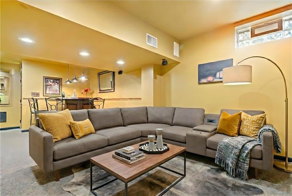 216 Lori Road Gibsonia, PA 15044 - Photo 42 of 50 Virtually staged to inspire the full design potential of this speakeasy type of game room.