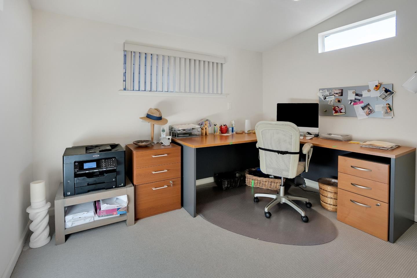 545 Beach Drive Aptos, CA 95003 - Photo 20 of 55 a bedroom with a workspace