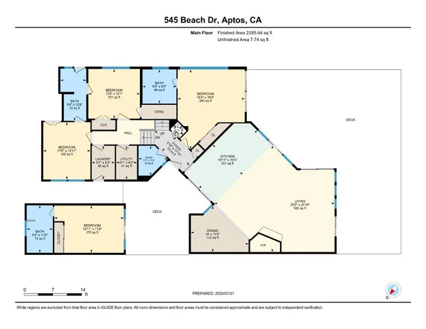 $5,995,000 | 545 Beach Drive, Aptos, CA 95003