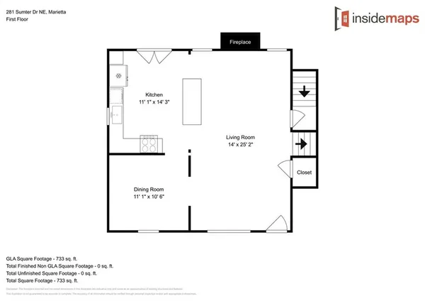 $2,600 | 281 Sumter Drive Northeast, Marietta, GA 30066