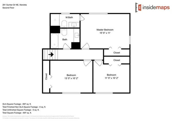 $2,600 | 281 Sumter Drive Northeast, Marietta, GA 30066