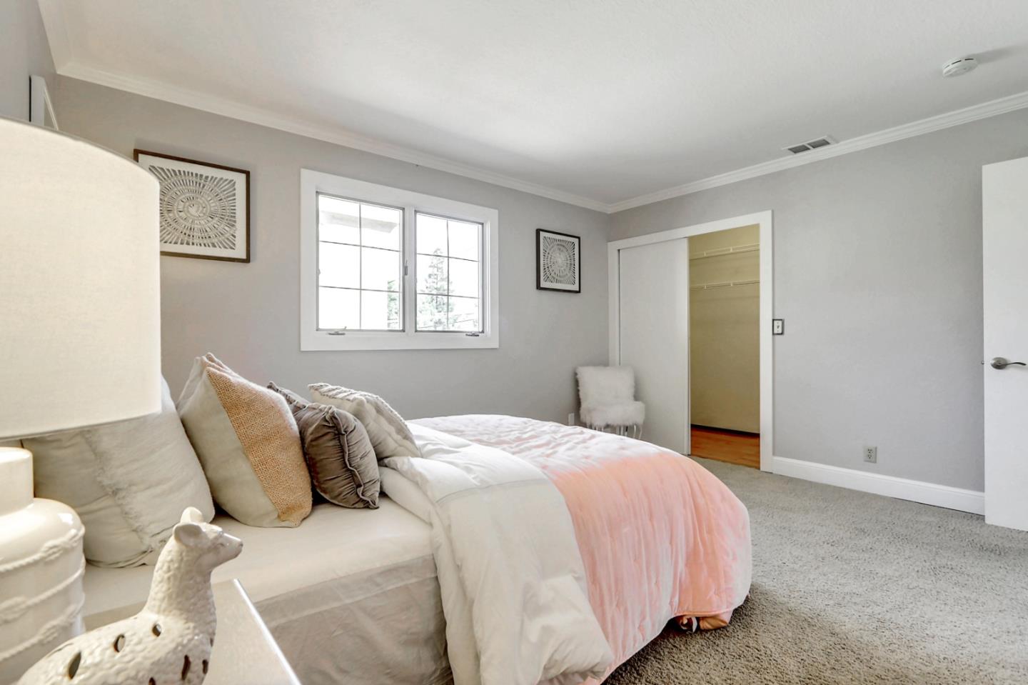 191 Redding Road Campbell, CA 95008 - Photo 28 of 37 a bedroom with a bed and a window