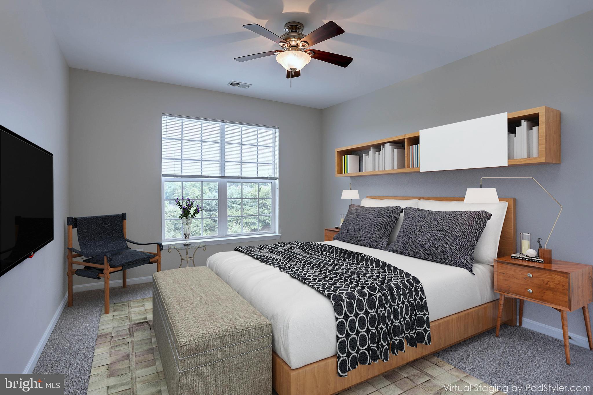 7305 Brookview Road, Unit 403 Elkridge, MD 21075 - Photo 25 of 59 Bedroom #2 (virtually staged))
