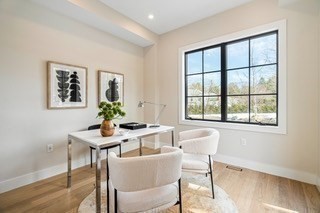 741 Boston Post Road Weston, MA 02493 - Photo 16 of 28 a view of a dining room with furniture window and outside view