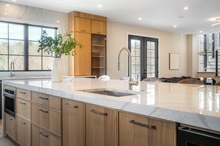 741 Boston Post Road Weston, MA 02493 - Photo 6 of 28 a kitchen with sink and window
