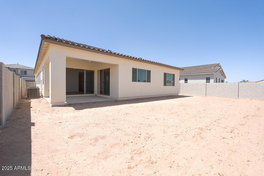 1910 East Empeltre Road San Tan Valley, AZ 85140 - Photo 31 of 32 Tri Pointe Homes - Soleo 324 - Backyard