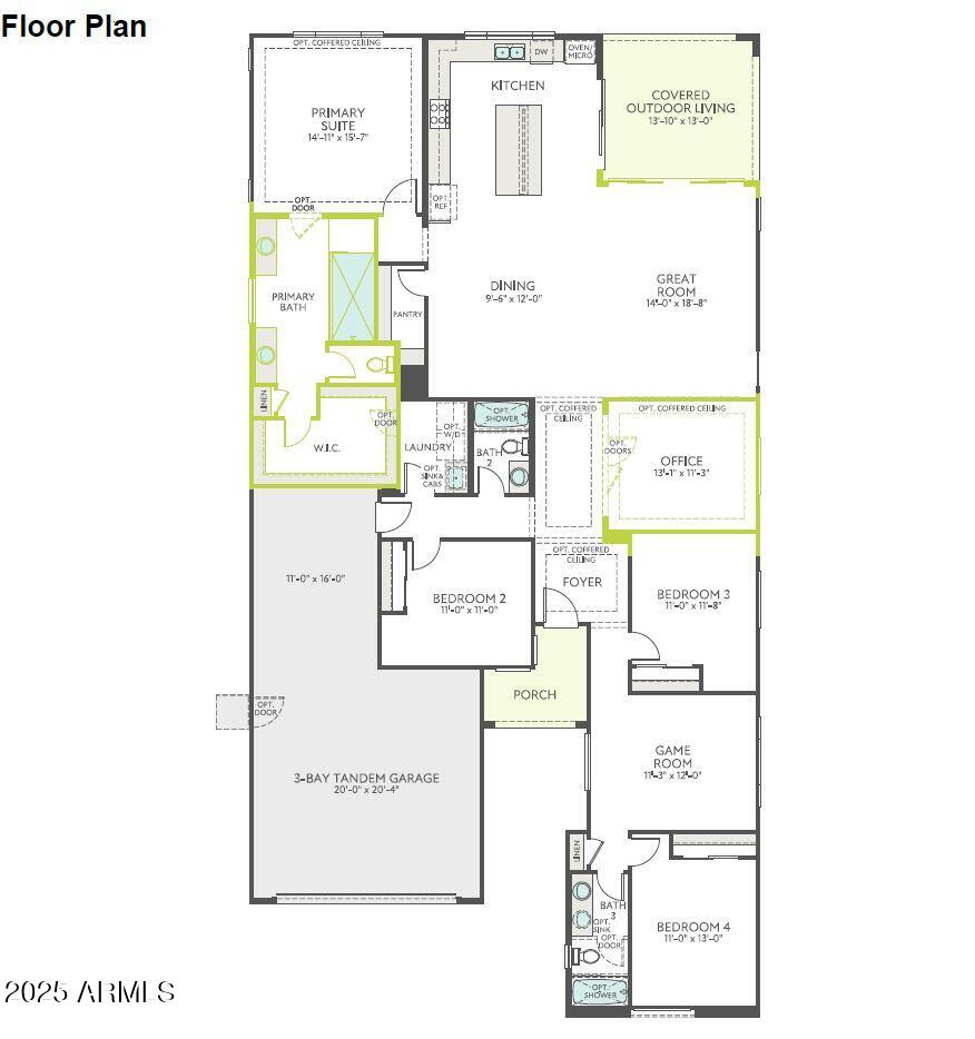 1910 East Empeltre Road San Tan Valley, AZ 85140 - Photo 32 of 32 Floor Plan