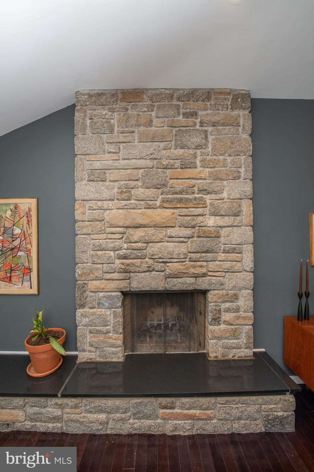 231 Stacey Road Penn Valley, PA 19072 - Photo 6 of 31 Wood Burning Fireplace