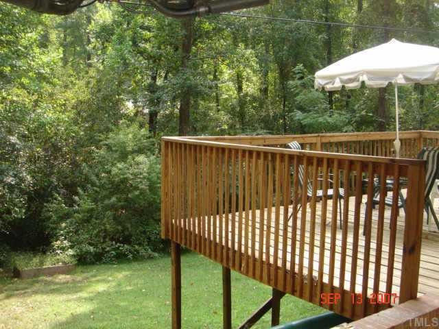 1906 Medfield Road Raleigh, NC 27607 - Photo 2 of 12 Enjoy the private wooded backyard from this wonderful deck. Other