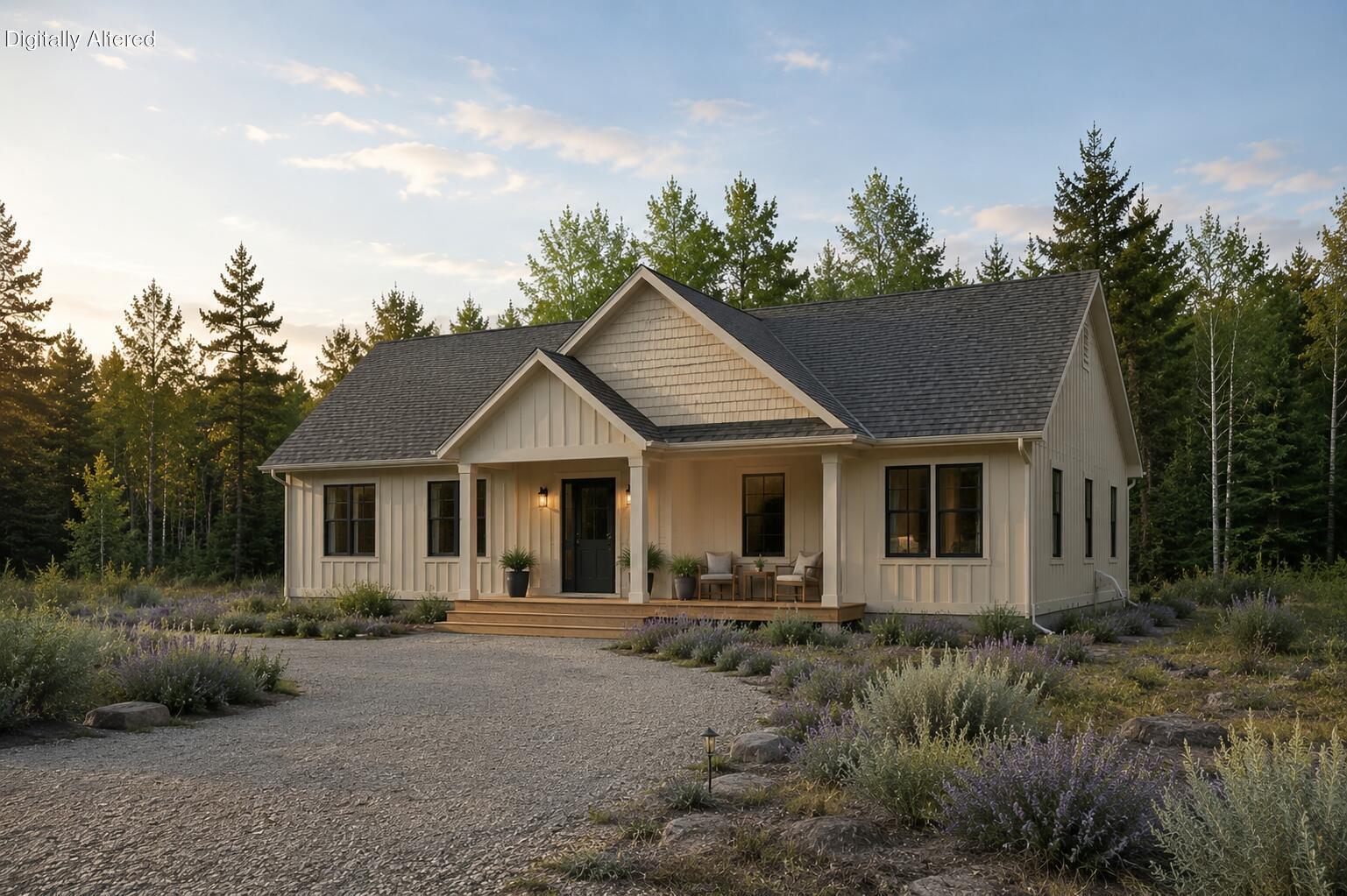 9122 Wandering Road Gibraltar, WI 54212 - Photo 2 of 27 Rendering of home plans on lot.