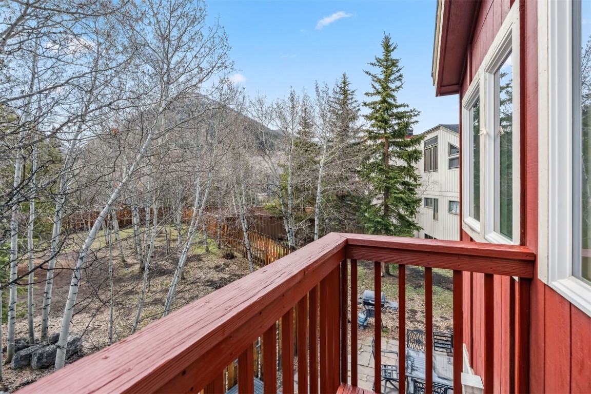 209 Miners Creek Road Frisco, CO 80443 - Photo 27 of 32 a view of a balcony with an outdoor space