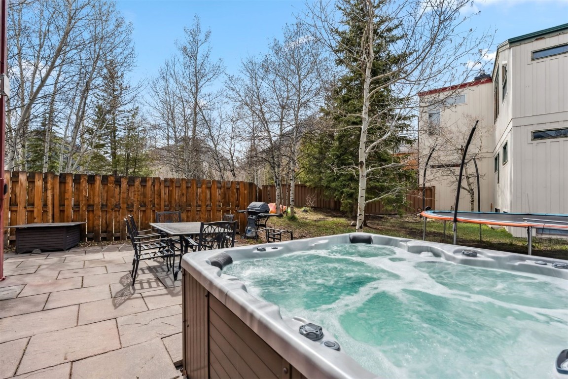 209 Miners Creek Road Frisco, CO 80443 - Photo 6 of 32 a view of a backyard with sitting area and furniture