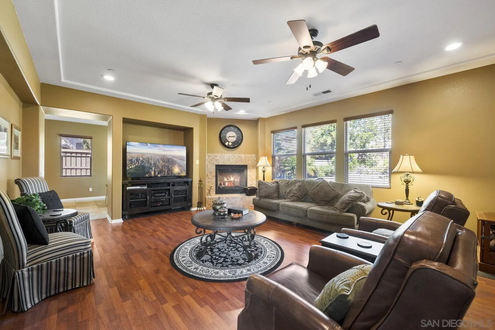 5545 Nanday Court Oceanside, CA 92057 - Photo 18 of 38 a living room with furniture and a large window