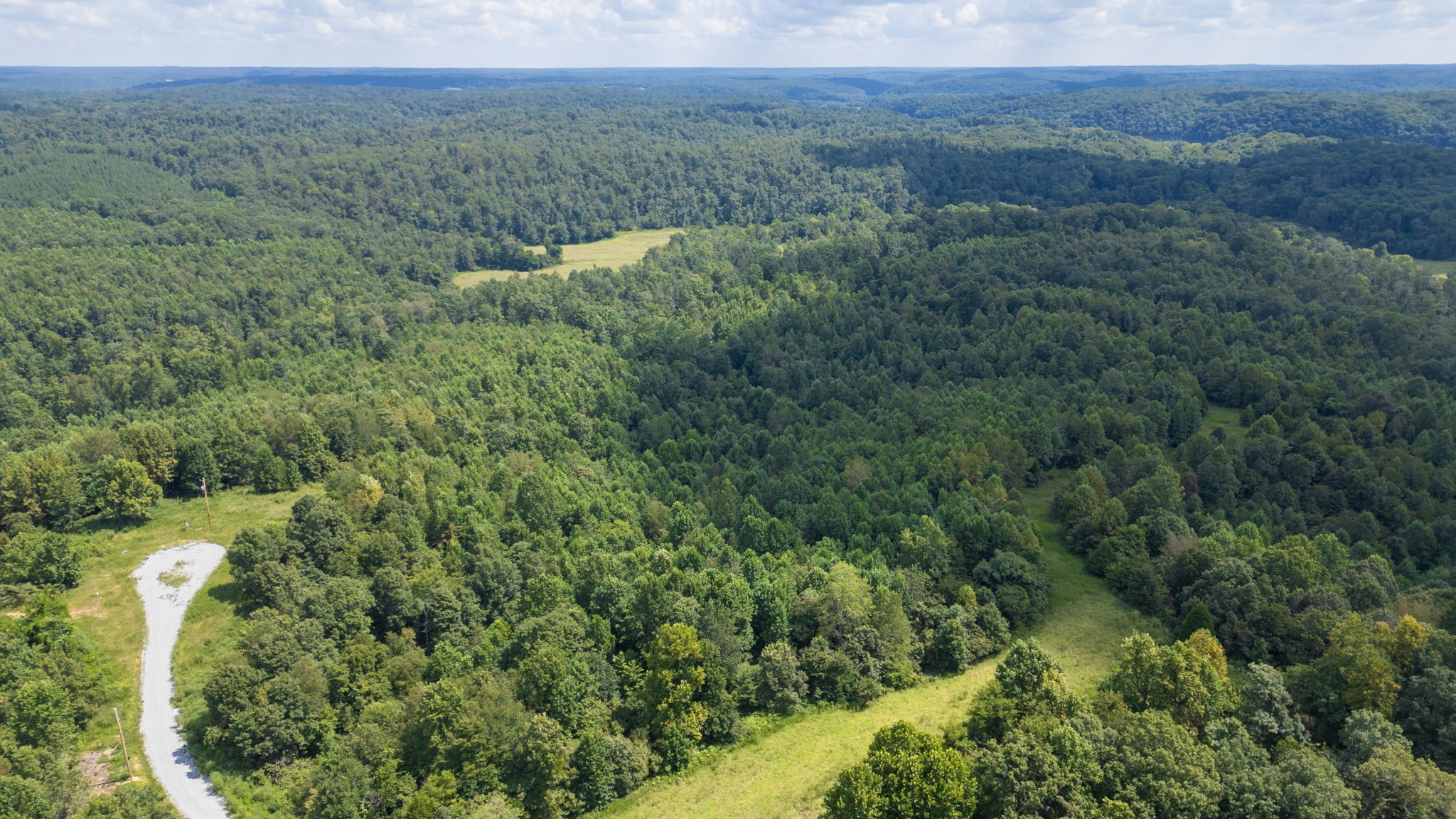 0 Topside Drive Dover, TN 37058 - Photo 6 of 38 a view of a lush green forest with trees and some houses