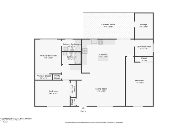 $389,900 | 2115 East Birchwood Avenue, Mesa, AZ 85204
