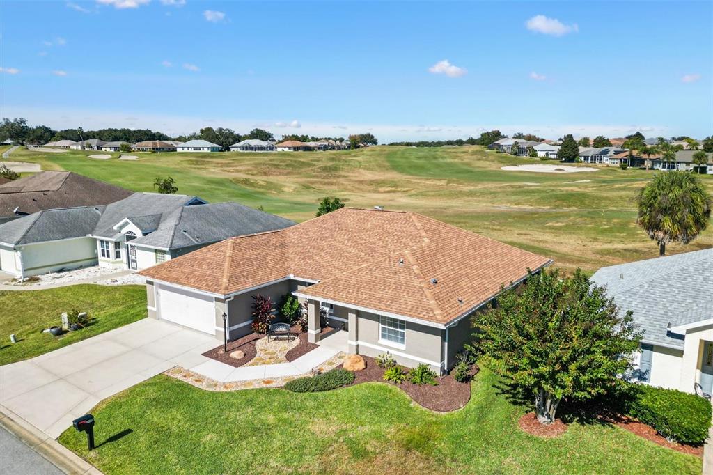11735 Southeast 174th Loop Summerfield, FL 34491 - Photo 46 of 61 an aerial view of a house with outdoor space and ocean view