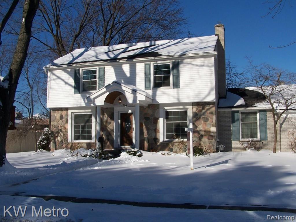 1716 Rosemont Road Berkley, MI 48072 - Photo 1 of 12 Classic colonial with character added to the front porch