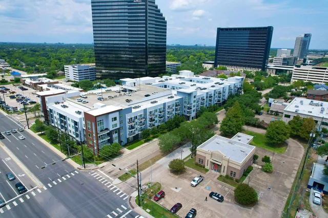 a view of a terrace with sitting area
