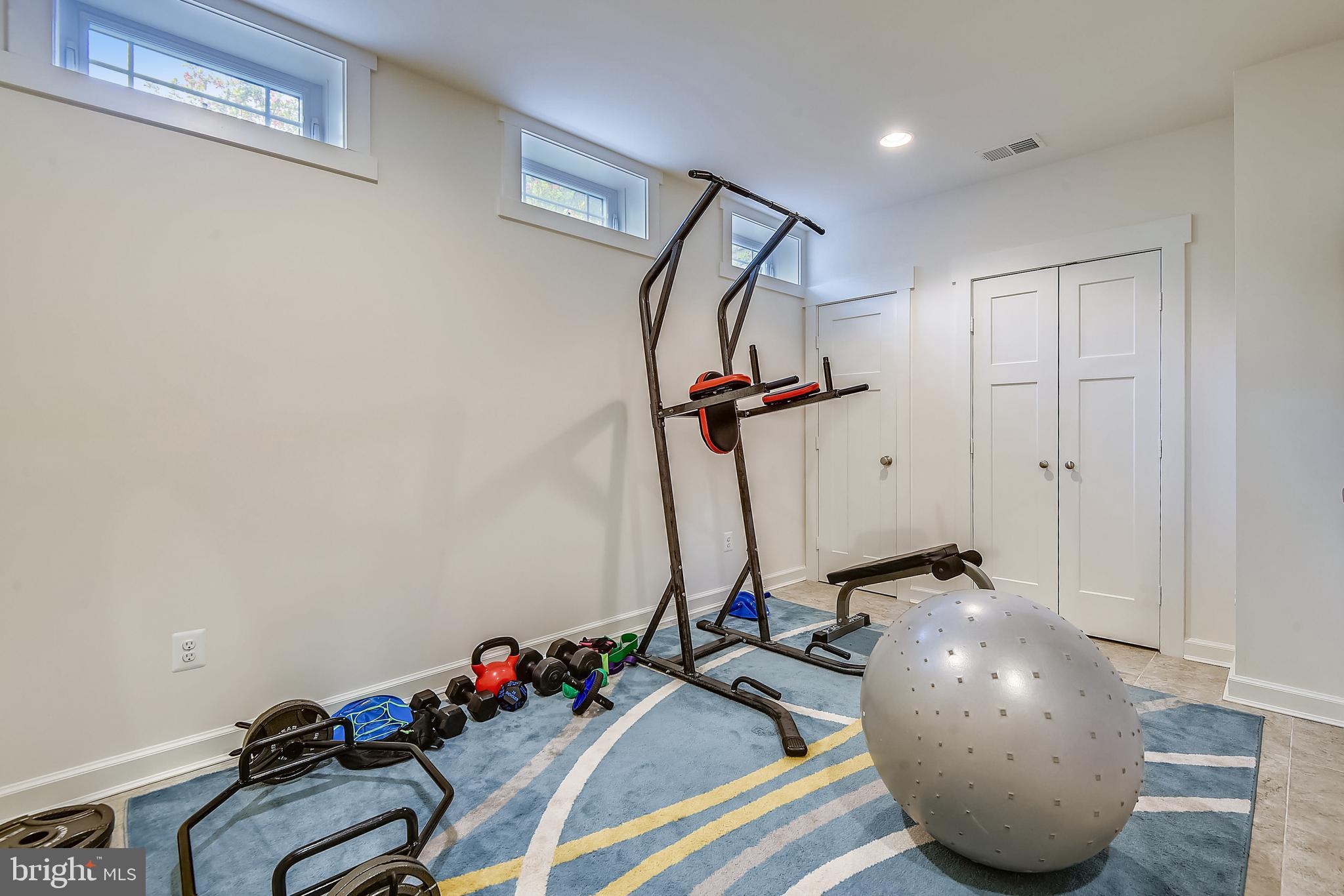 8046 Washington Road Alexandria, VA 22308 - Photo 36 of 50 Lower Level Gym