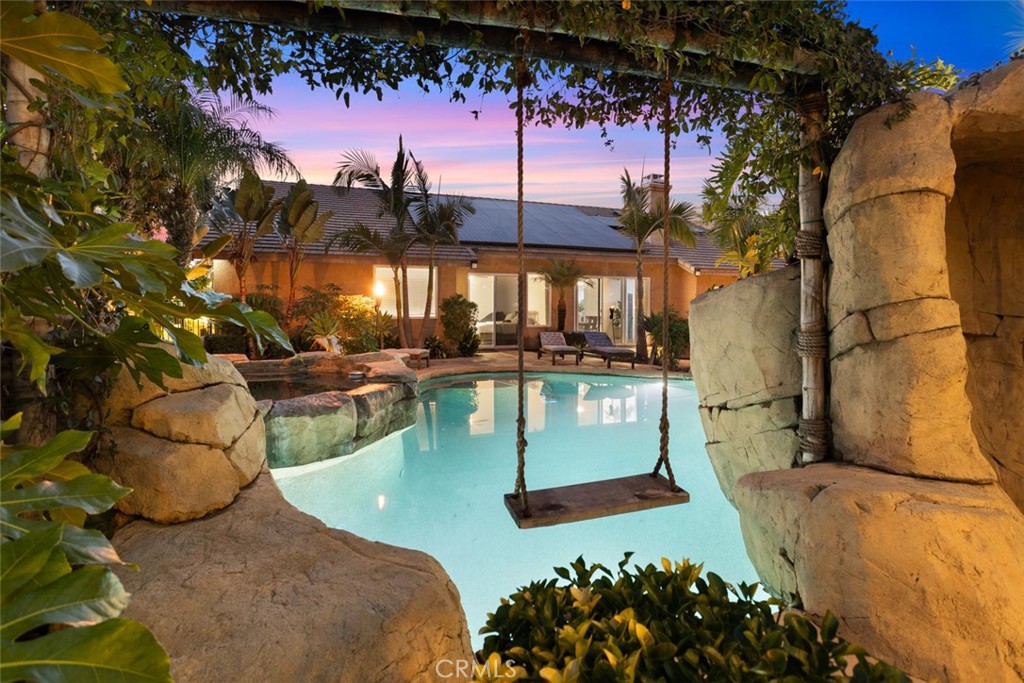 2531 Cottage Drive Corona, CA 92881 - Photo 37 of 48 a view of a swimming pool with a patio