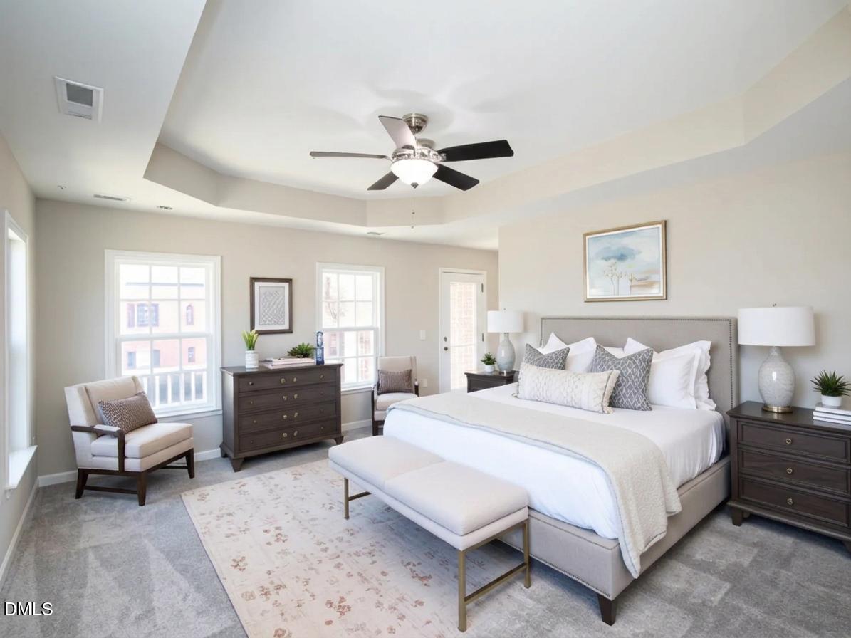 1314 Still Monument Way Raleigh, NC 27603 - Photo 12 of 25 a bedroom with a bed and furniture