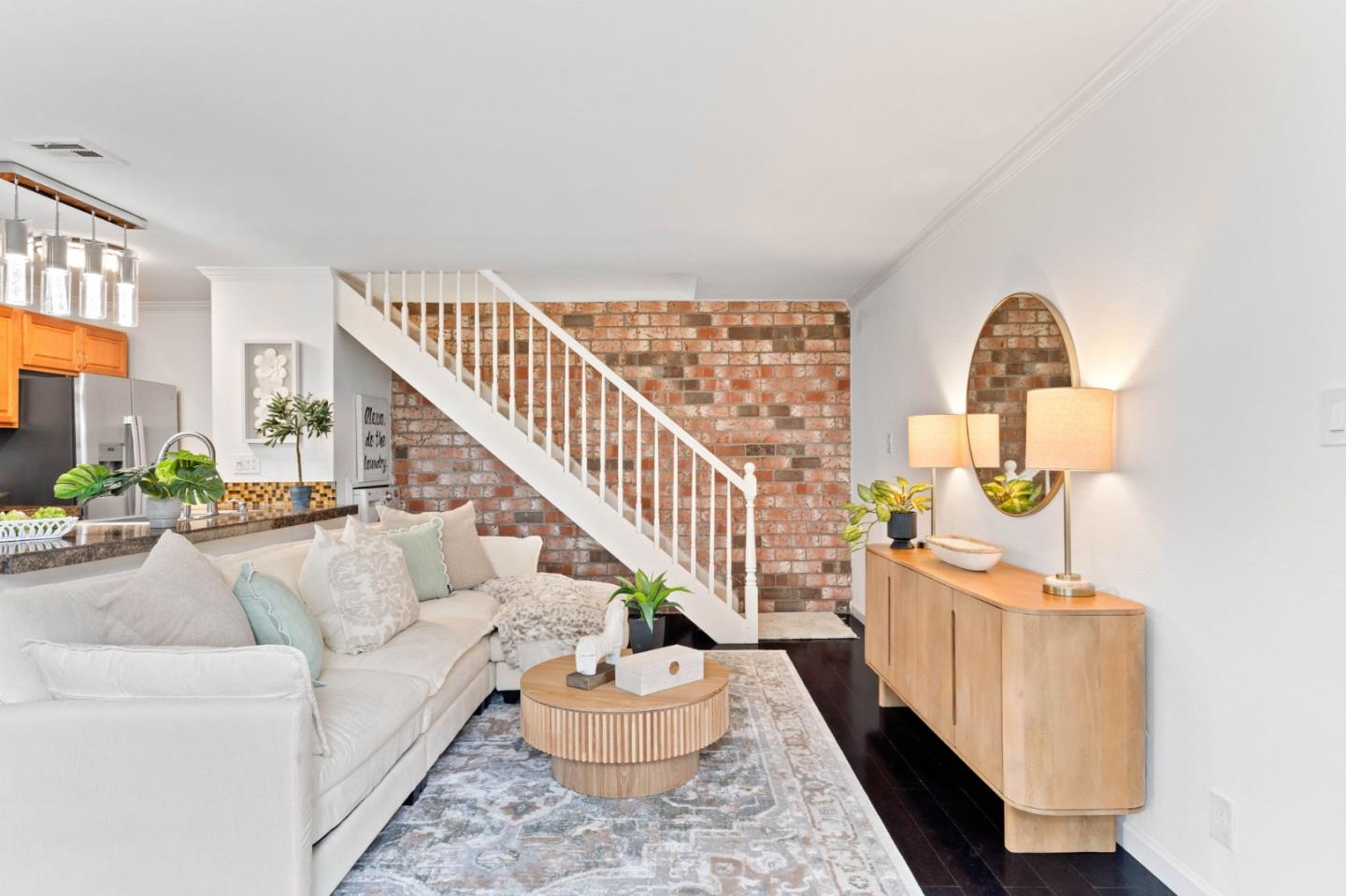 5536 Spinnaker Drive, Unit 3 San Jose, CA 95123 - Photo 7 of 30 a living room with furniture and a wooden floor