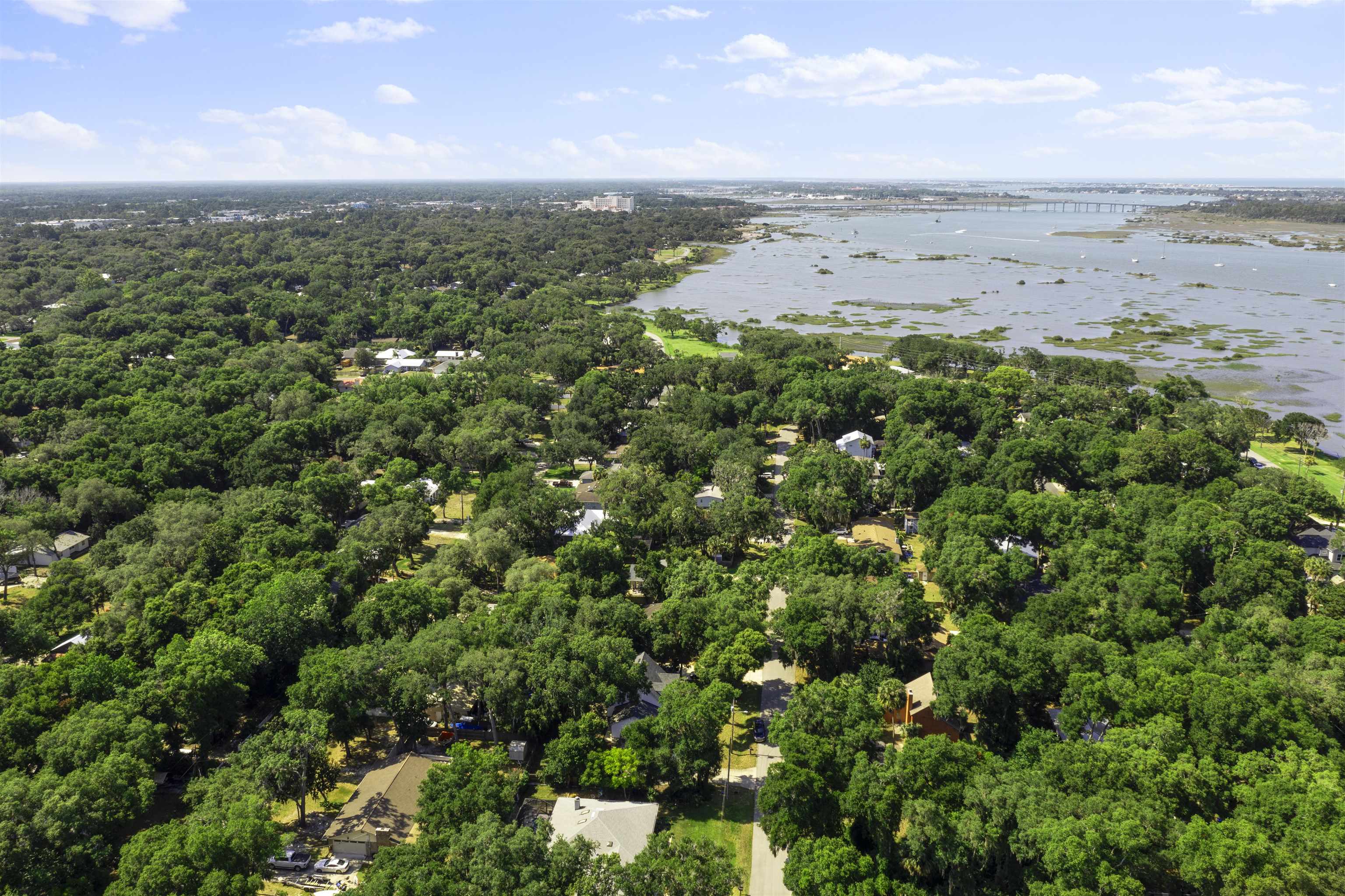 246 Mimosa Road St. Augustine, FL 32086 - Photo 10 of 45 an aerial view of beach and ocean
