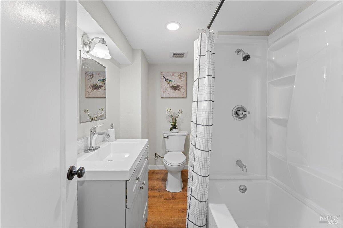 30 Fair Drive San Rafael, CA 94901 - Photo 23 of 33 a bathroom with a sink toilet and shower