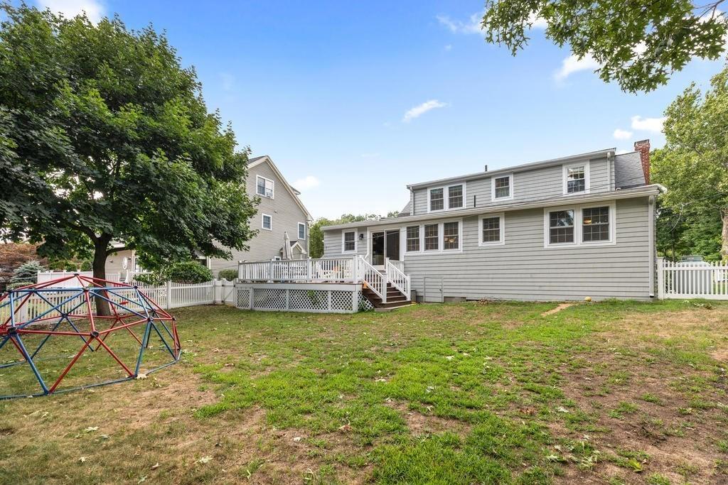 18 Moccasin Path Arlington, MA 02474 - Photo 30 of 33 a view of a house with pool and sitting area
