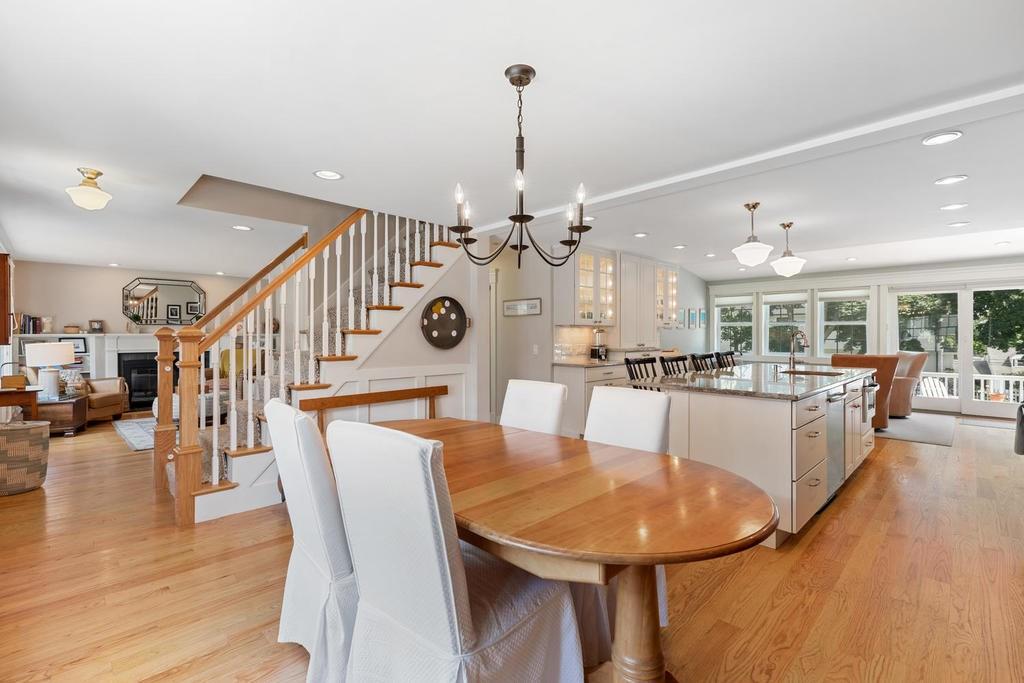 18 Moccasin Path Arlington, MA 02474 - Photo 8 of 33 a view of a dining room with furniture and wooden floor