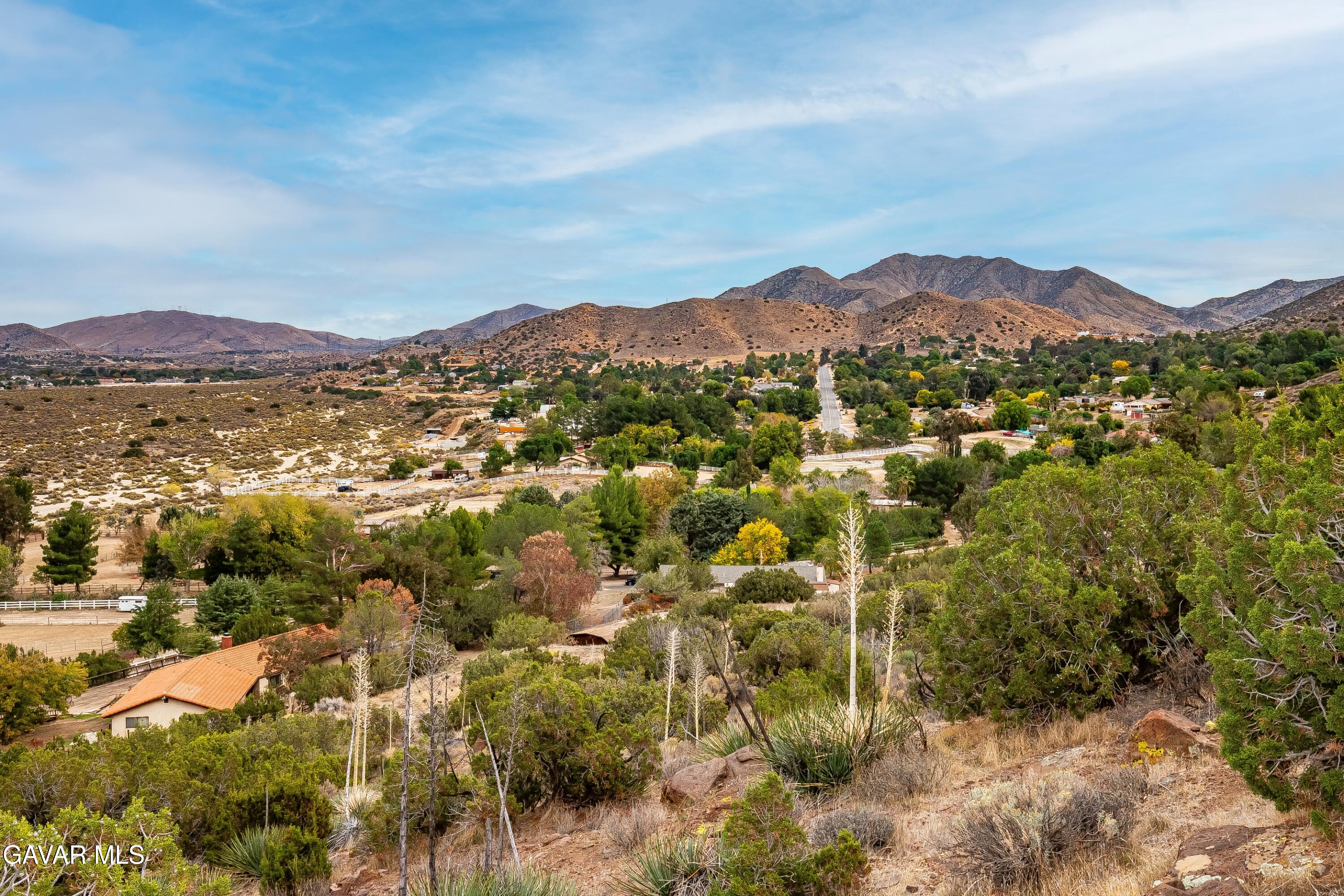 31741 Lake Meadow Road Acton, CA 93510 - Photo 40 of 59 a view of a city with mountains in the background