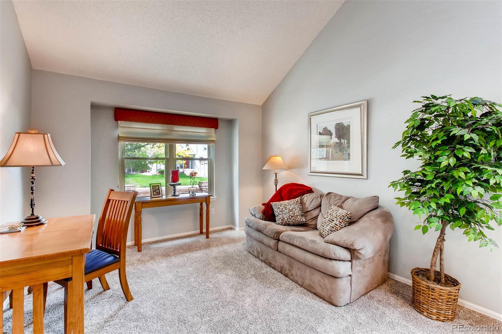 13360 Cherry Circle Thornton, CO 80241 - Photo 5 of 26 a living room with furniture and a potted plant